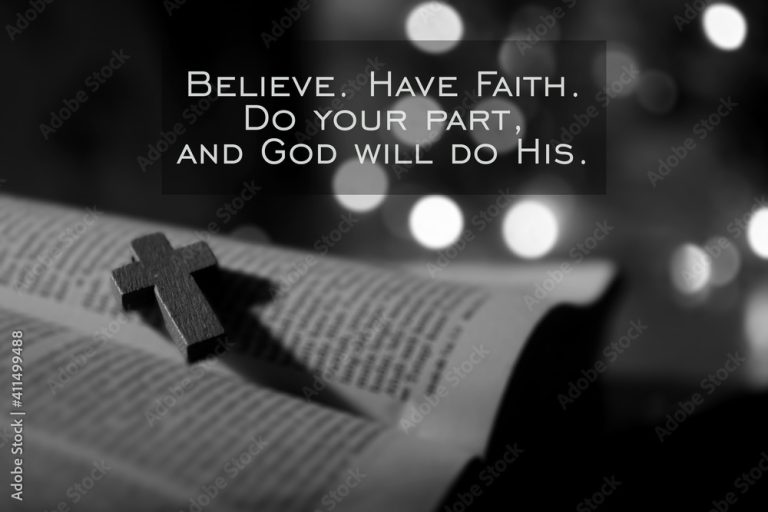 God’s Word will not Return to Him Void