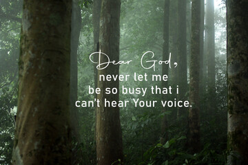 A Special Word from the Lord