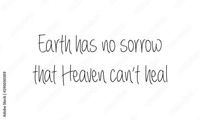 Sorrow Turned into Joy