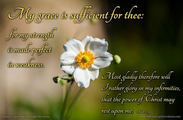 God’s Grace is Sufficient