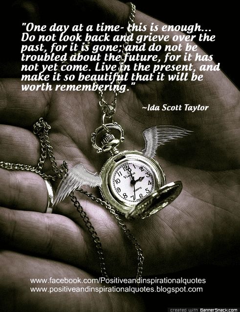 Take One Day at a Time