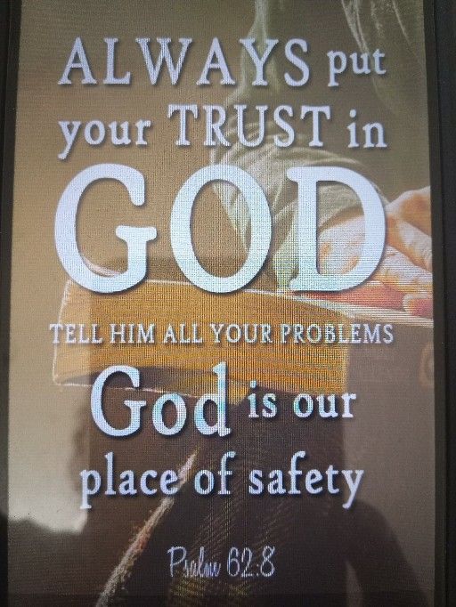 Trusting in the Lord