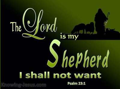 Because the Lord is My Shepherd